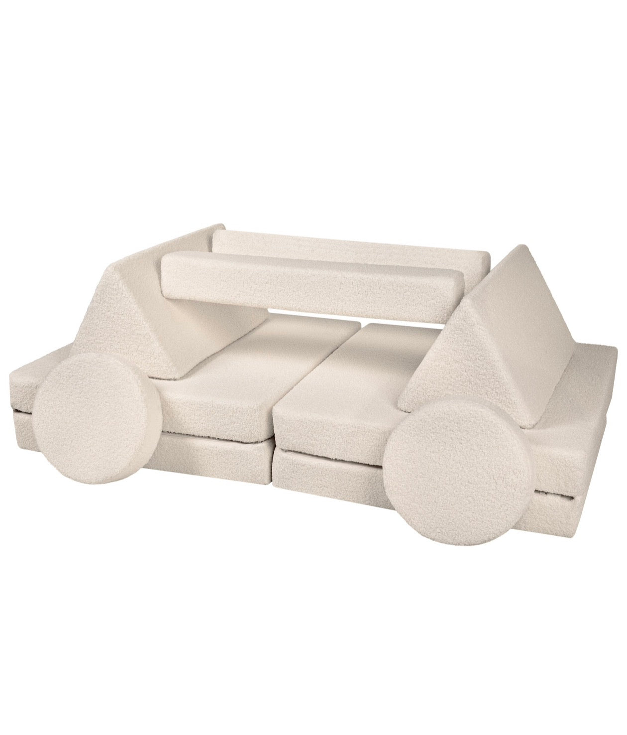 Toddlers Soft Play Sofa Boucle