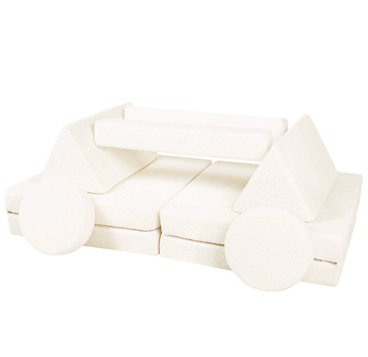 Toddlers Soft Play Sofa Boucle