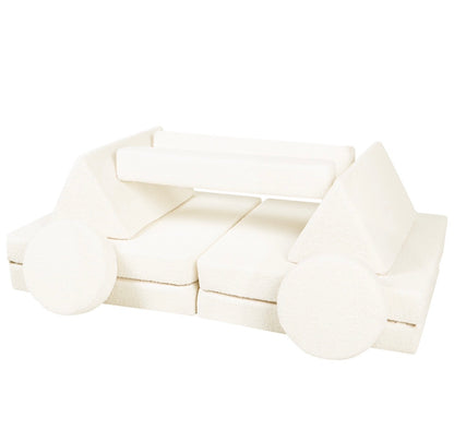 Toddlers Soft Play Sofa Boucle