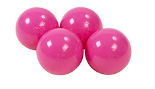Dark pink ball pit balls.